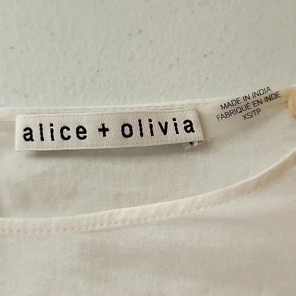 Alice + Olivia Long Sleeve Blouse size XS - Picture 10 of 14